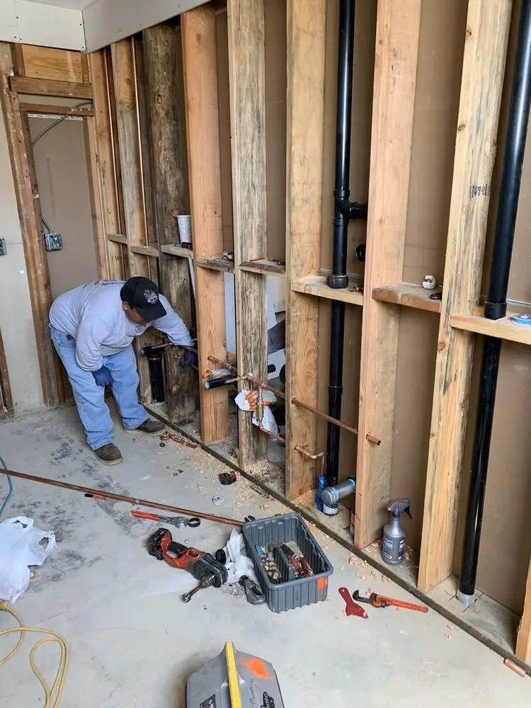 Commercial rough-in plumbing for Trenchless Sewer Repair in College Heights Estates